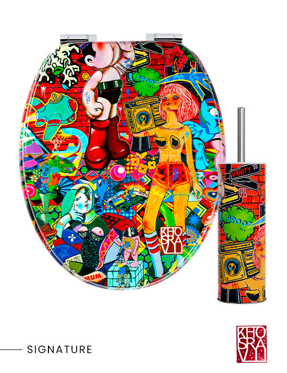 Pack Toilet seat + Brush...