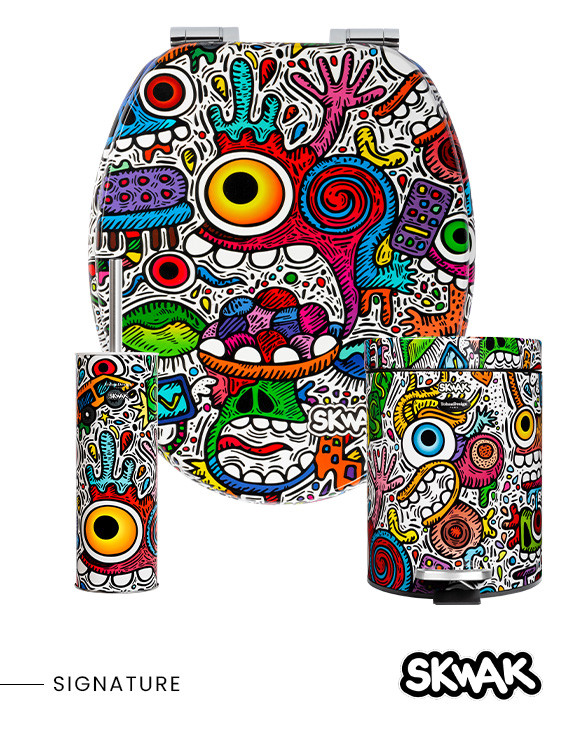 Pack Toilet seat + Brush +...