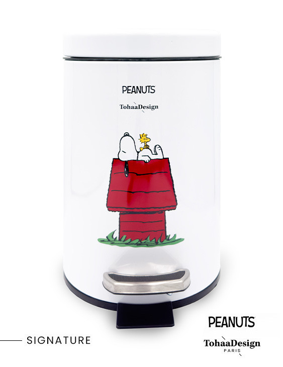 Bathroom bin 3L Peanuts Snoopy