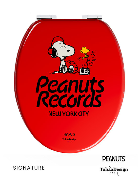 Toilet Seat Peanuts Records