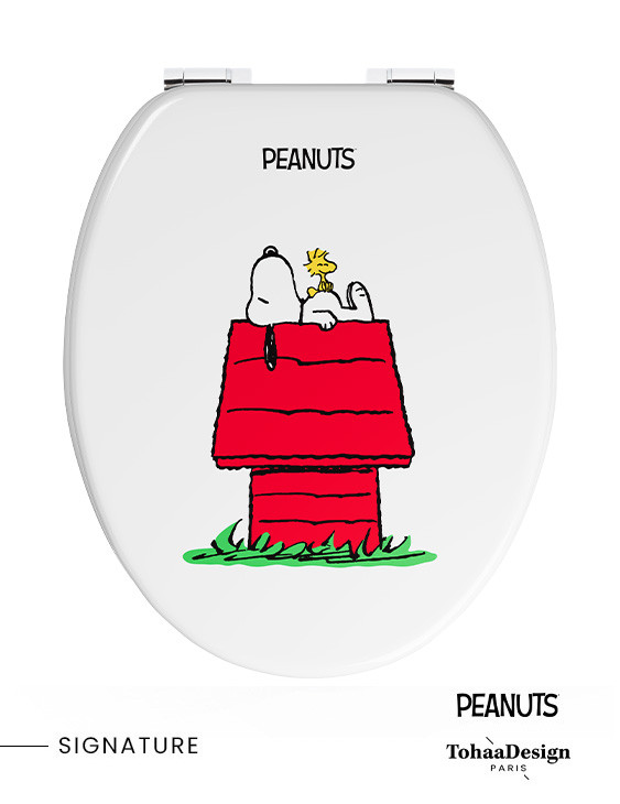 Toilet Seat Peanuts Snoopy