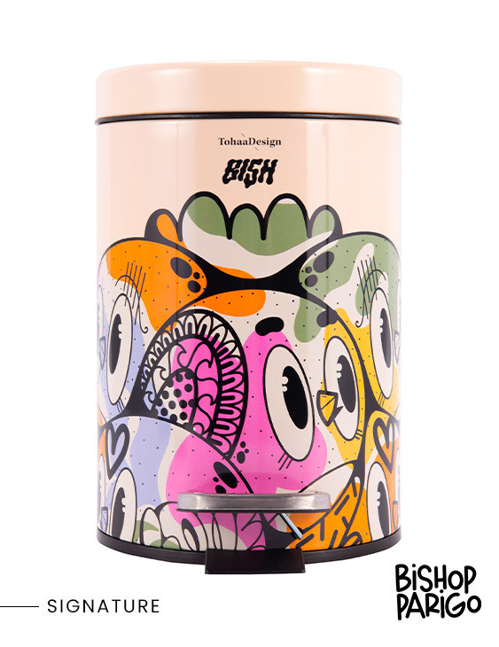 Pattumiera bagno 3L Color Bomb