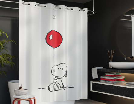 Nouveauté TohaaDesign x Snoopy : les rideaux de douche arrivent !