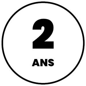 Garantie 2 ans